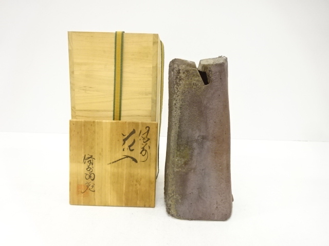 JAPANESE TEA CEREMONY / HANAIRE FLOWER VASE / ARTISAN WORK